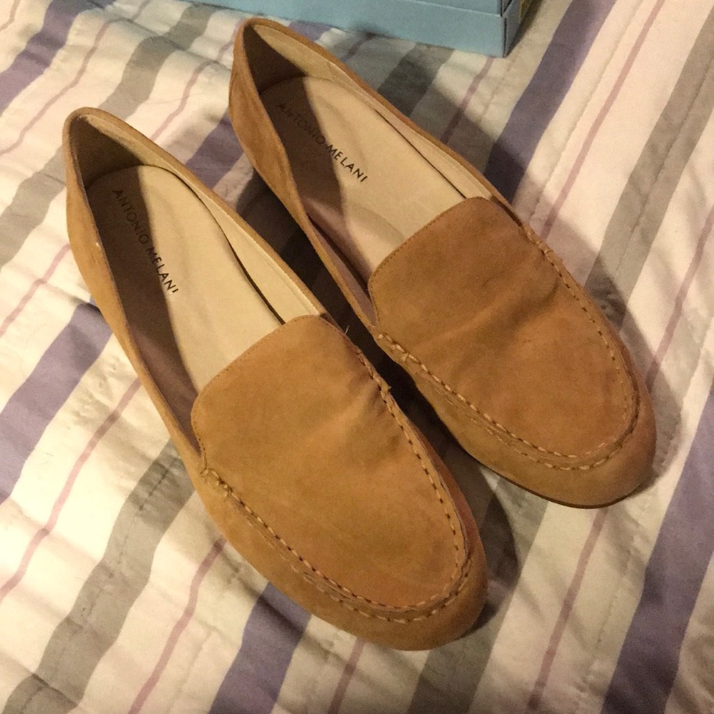 Antonio Melani suede shoes(Cashel in sugar cookie)